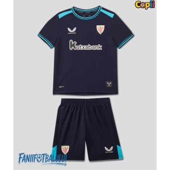 Athletic Bilbao Echipament de Fotbal Replică 2025-26 Copii Deplasare (+ Șorturi)